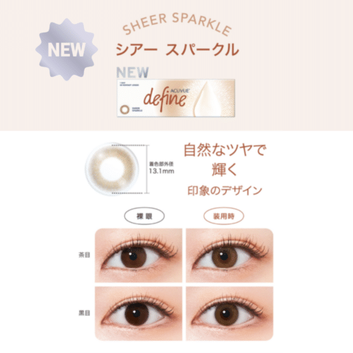 シアースパークル レンズ